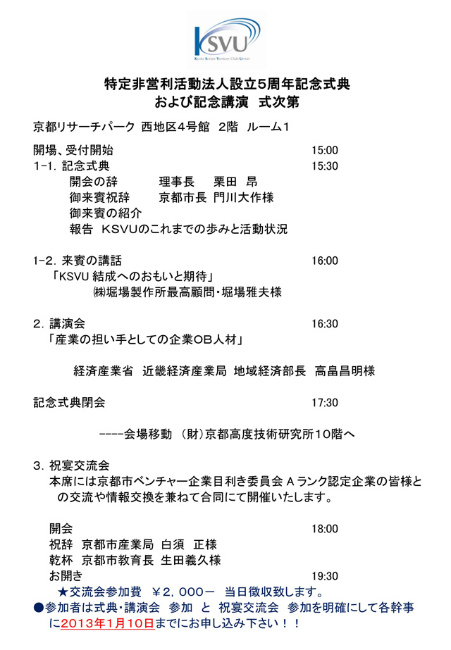 記念講演会文書