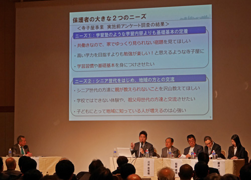 講演会の写真